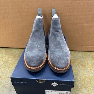 Cole Haan Men's Berkshire Chelsea Boots Turbulence Suede